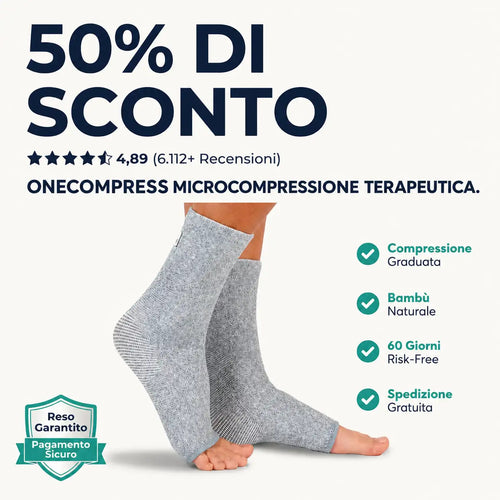 Onecompress - Sollievo Immediato e Benessere Duraturo