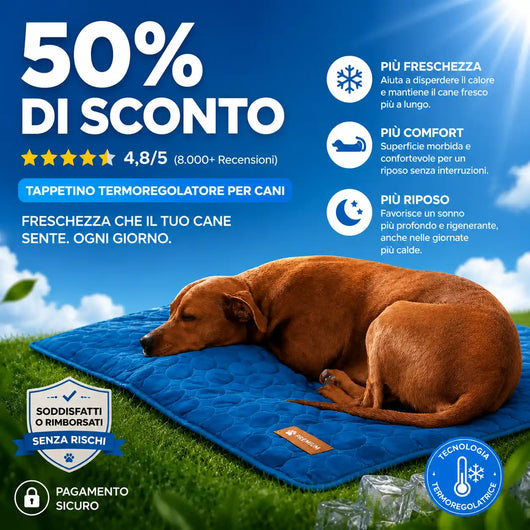 FrescoRiposo - Più Freschezza e Riposo per il tuo Cane