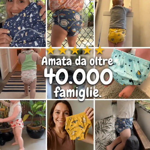 Mutandine Educative - Elimina gli incidenti del tuo bambino
