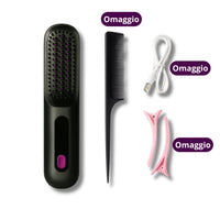 Limpìda Pro - Spazzola Lisciante Portatile