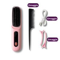 Limpìda Pro - Spazzola Lisciante Portatile